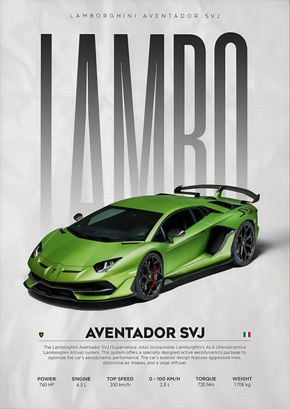 Colección póster coche deportivos [ DripGarage ]
