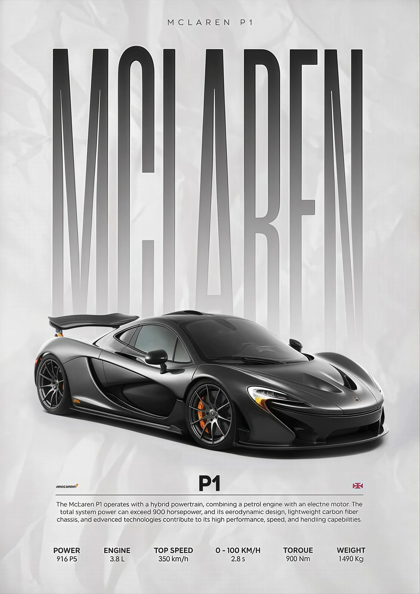Colección póster coche deportivos [ DripGarage ]