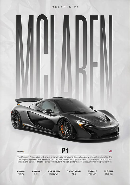 Colección póster coche deportivos [ DripGarage ]