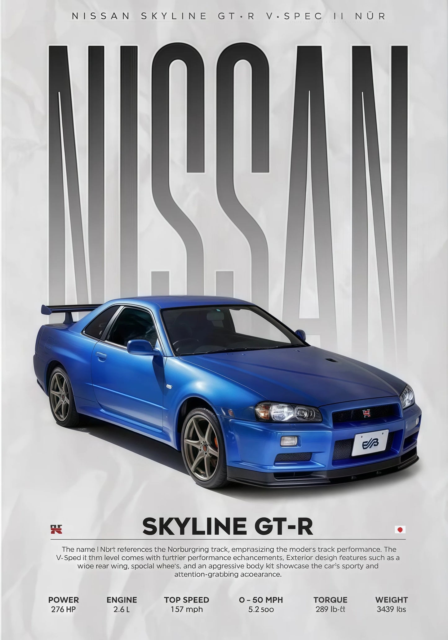 Colección póster coche deportivos [ DripGarage ]