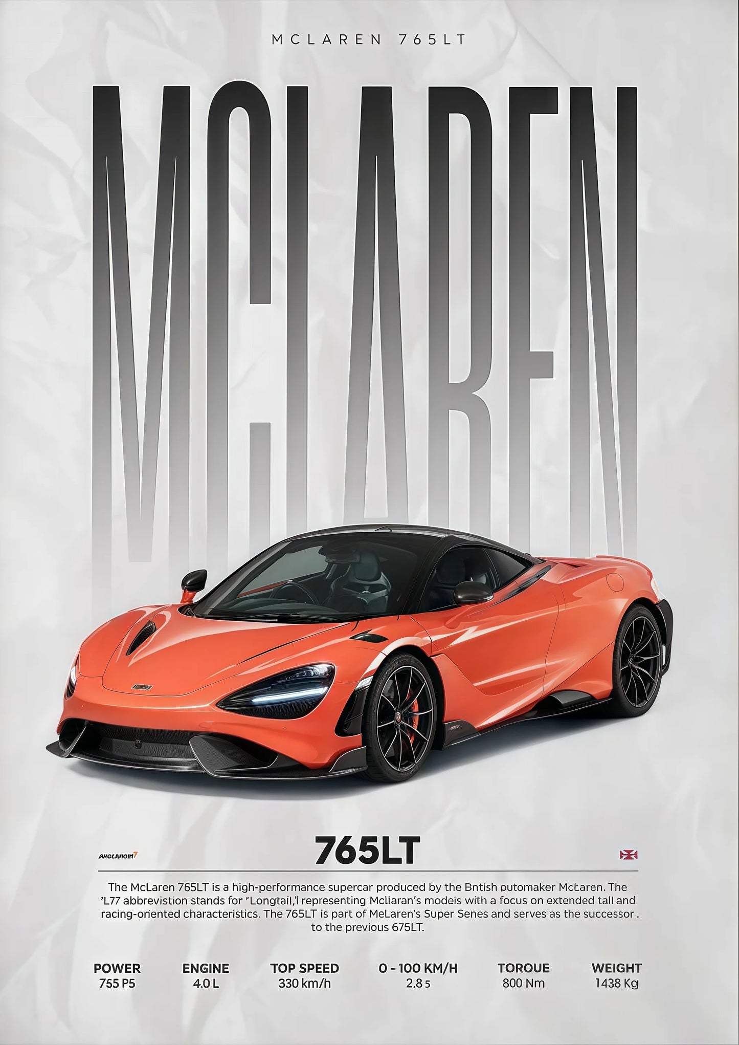 Colección póster coche deportivos [ DripGarage ]
